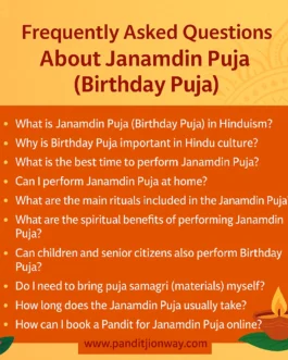 Janamdin Puja – Get Pandit For Birthday Puja Online