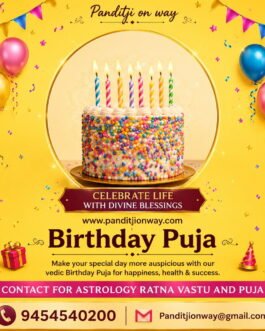 Janamdin Puja – Get Pandit For Birthday Puja Online