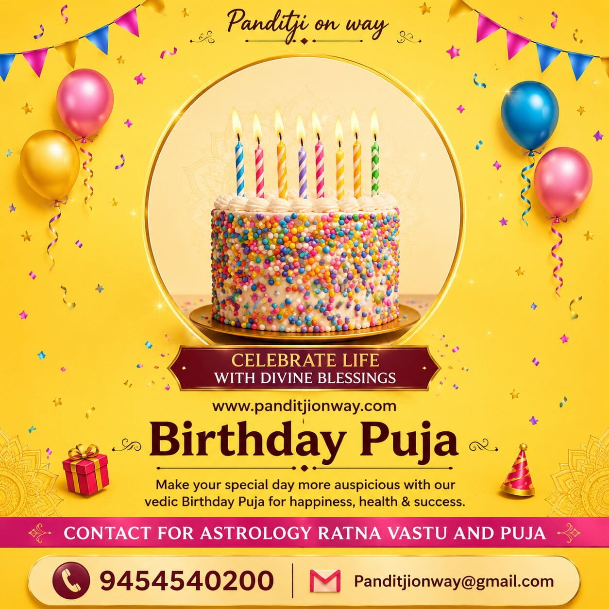 Janmdin Puja or Birthday Puja