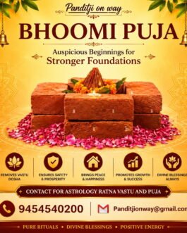 Bhoomi Puja | Pandit For Bhoomi Puja Online