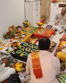 Ganesh Puja – Panditji on way