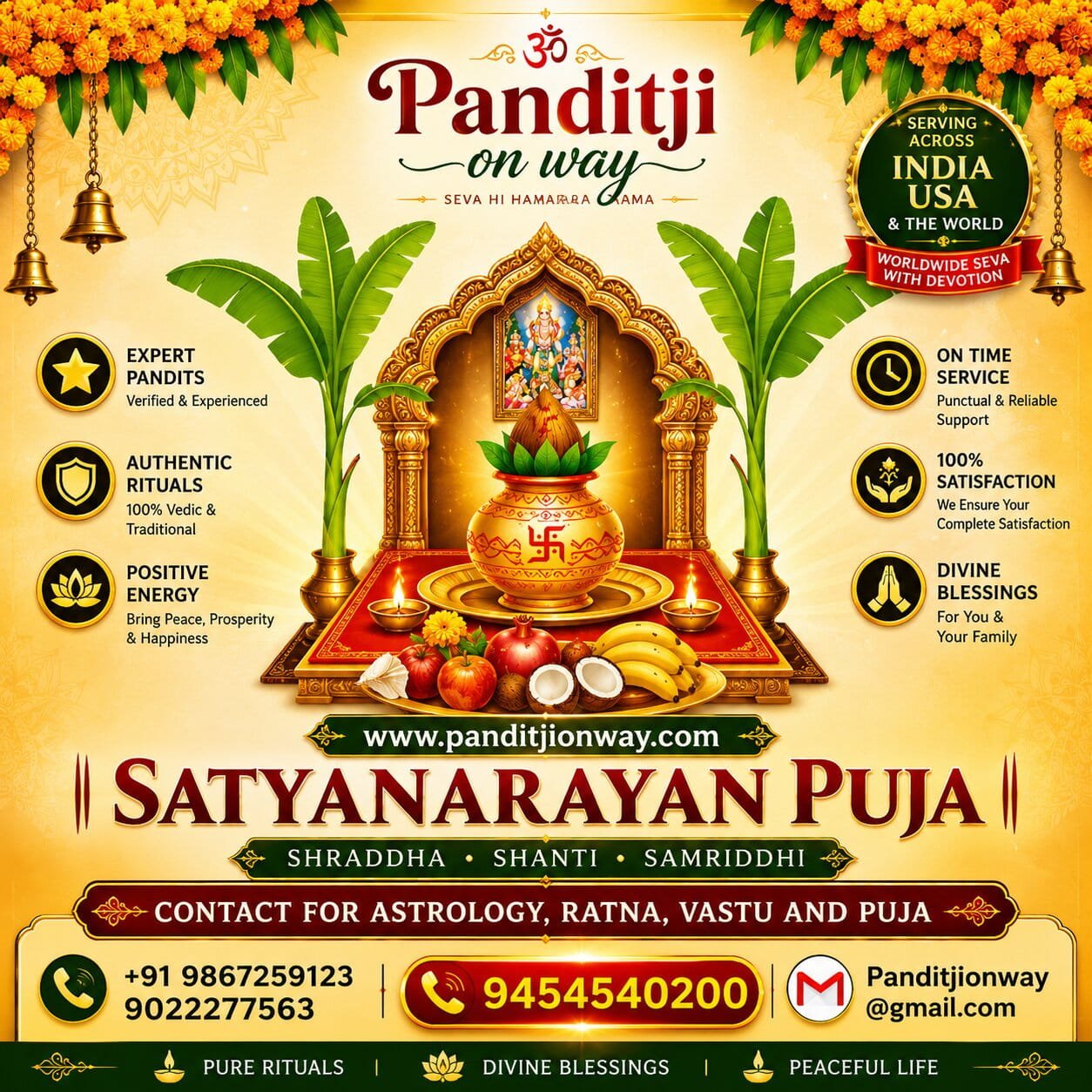 Pandit For Satyanarayan Puja Pandit For Satyanarayan Puja