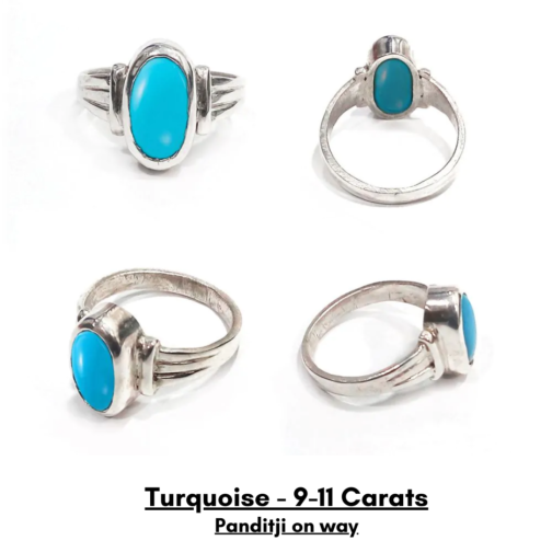 Turquoise- 9-11 Carats Panditji on way