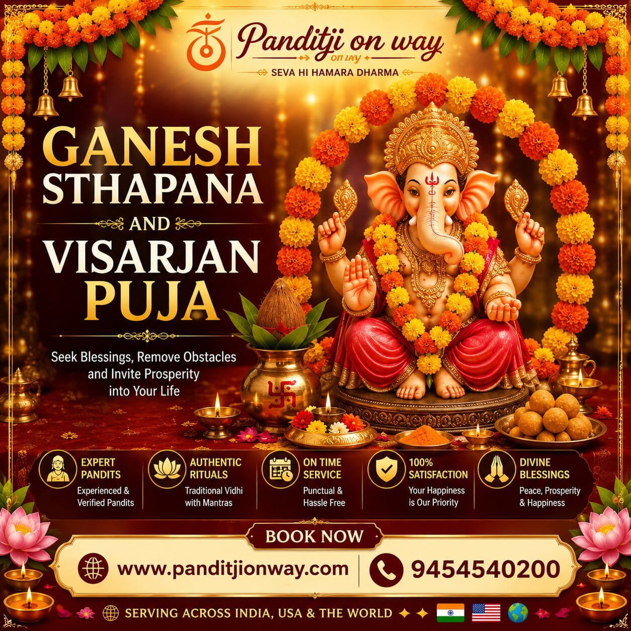 Pandit For Ganesh Sthapana and Visarjan Puja