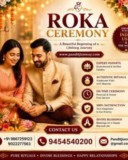 Pandit for Roka Ceremony Book Pandit for Roka Ceremony | Authentic Roka Puja Services