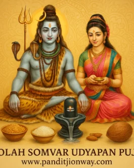 Solah Somvar Udyapan Puja Online | Experienced Pandit For Solah Somvar Udyapan