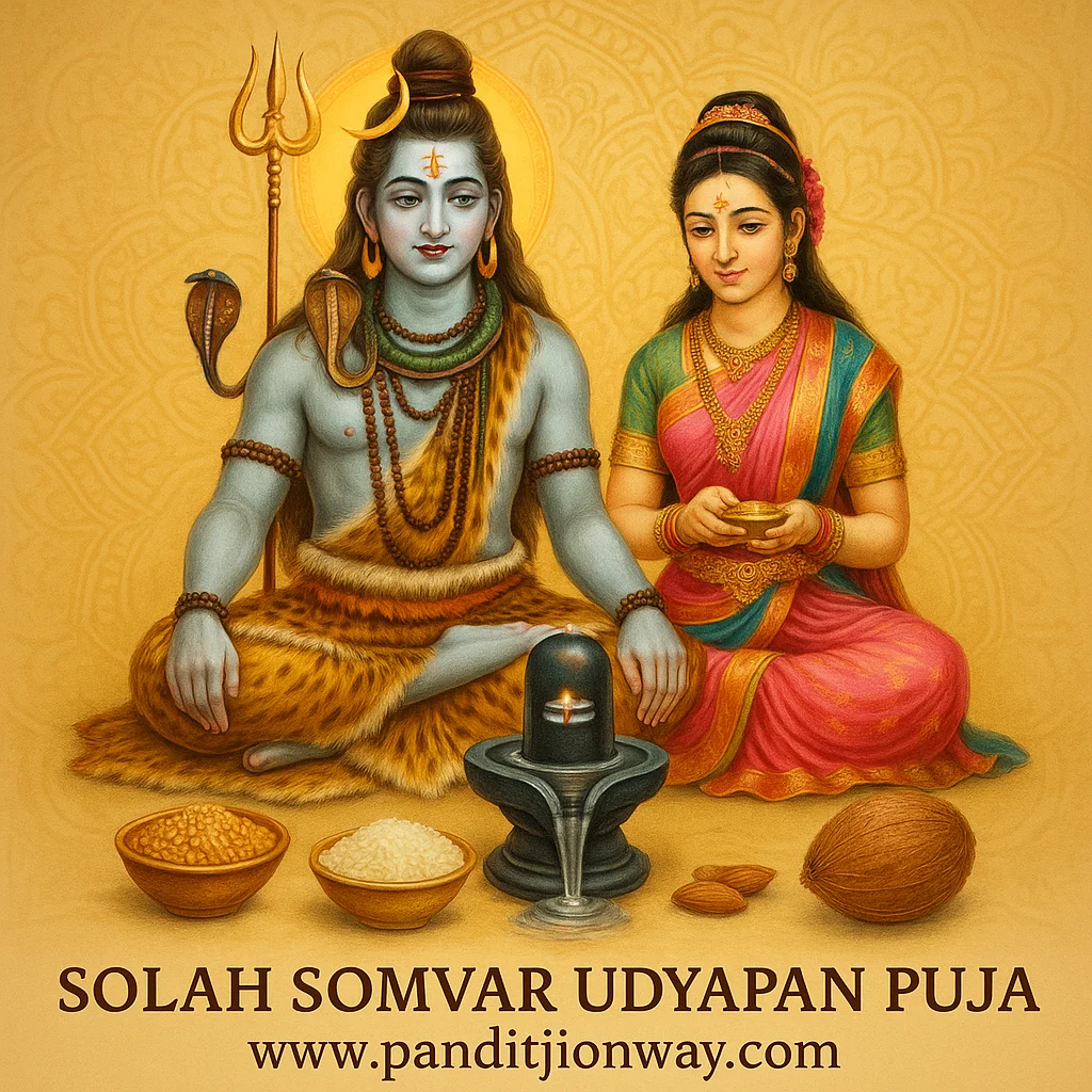 Solah Somvar Udyapan Puja