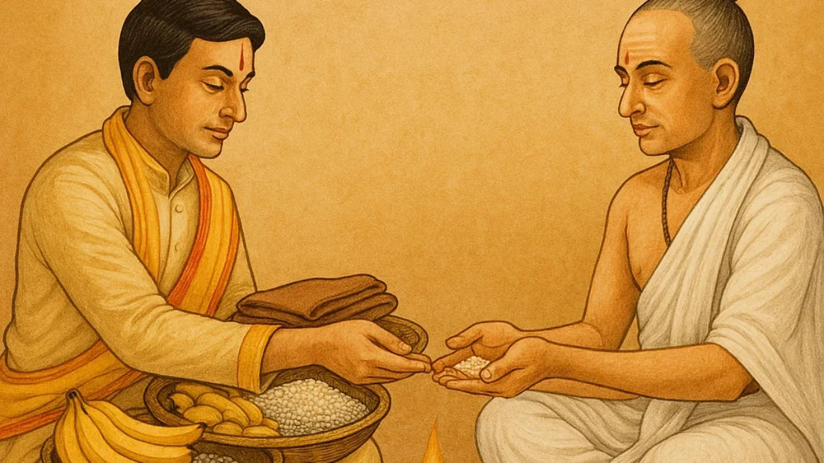 Seedha Daan for Brahmins – Earn Eternal Blessings by Feeding the Divine -  Panditji on way
