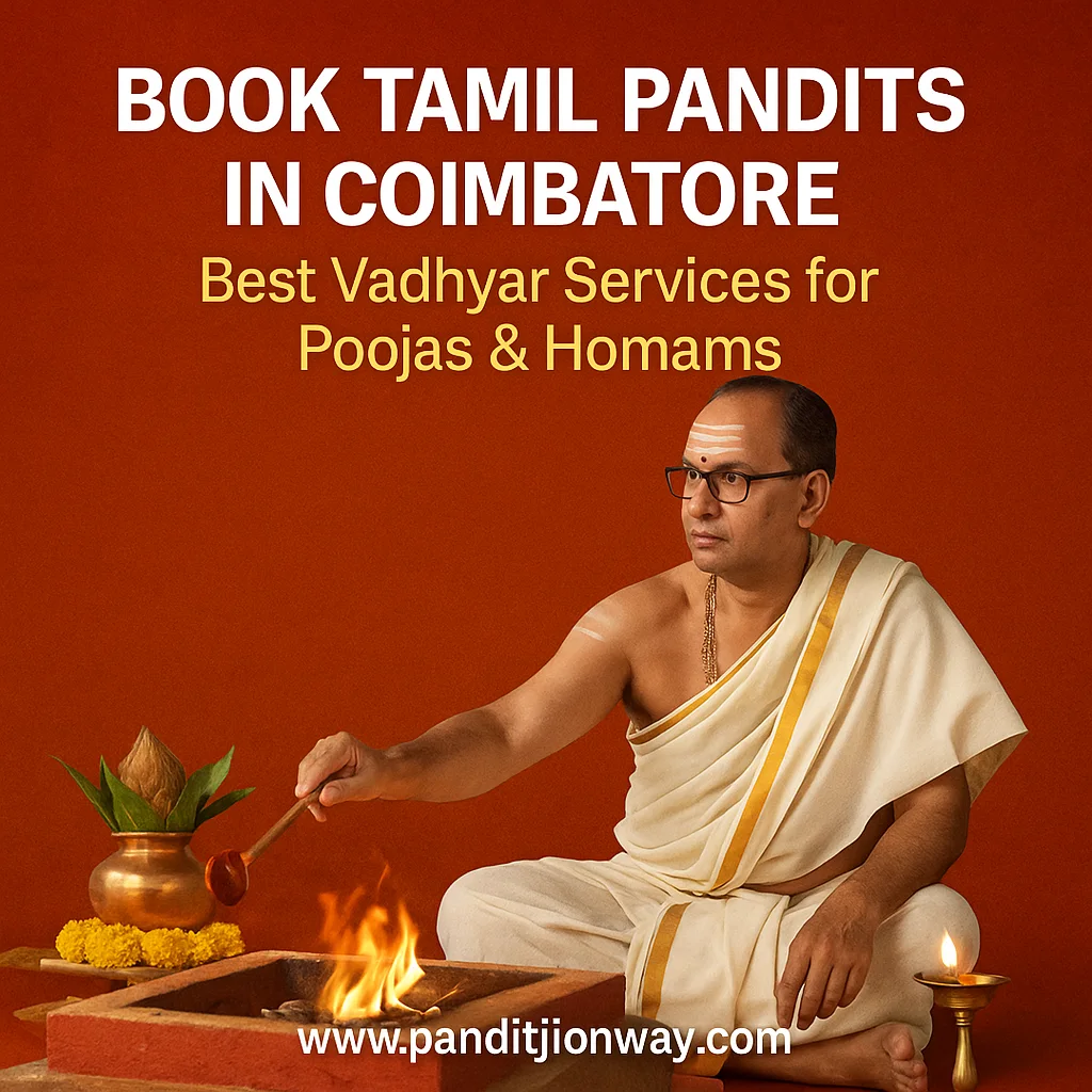 You are currently viewing Book Tamil Pandits in Coimbatore | Best Vadhyar Services