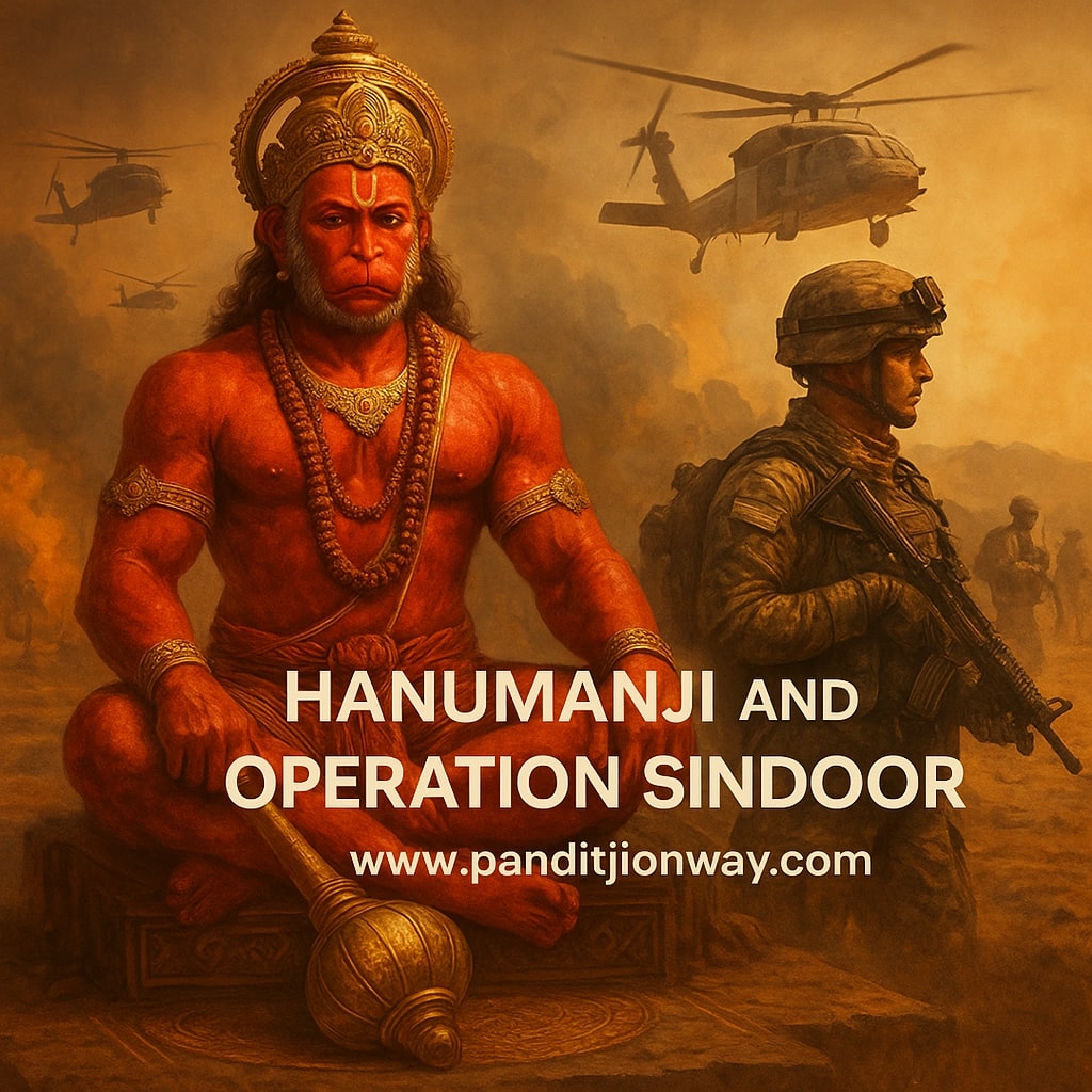 Hanumanji and Operation Sindoor From Devotion to National Defense Hanumanji and Operation Sindoor From Devotion to National Defense