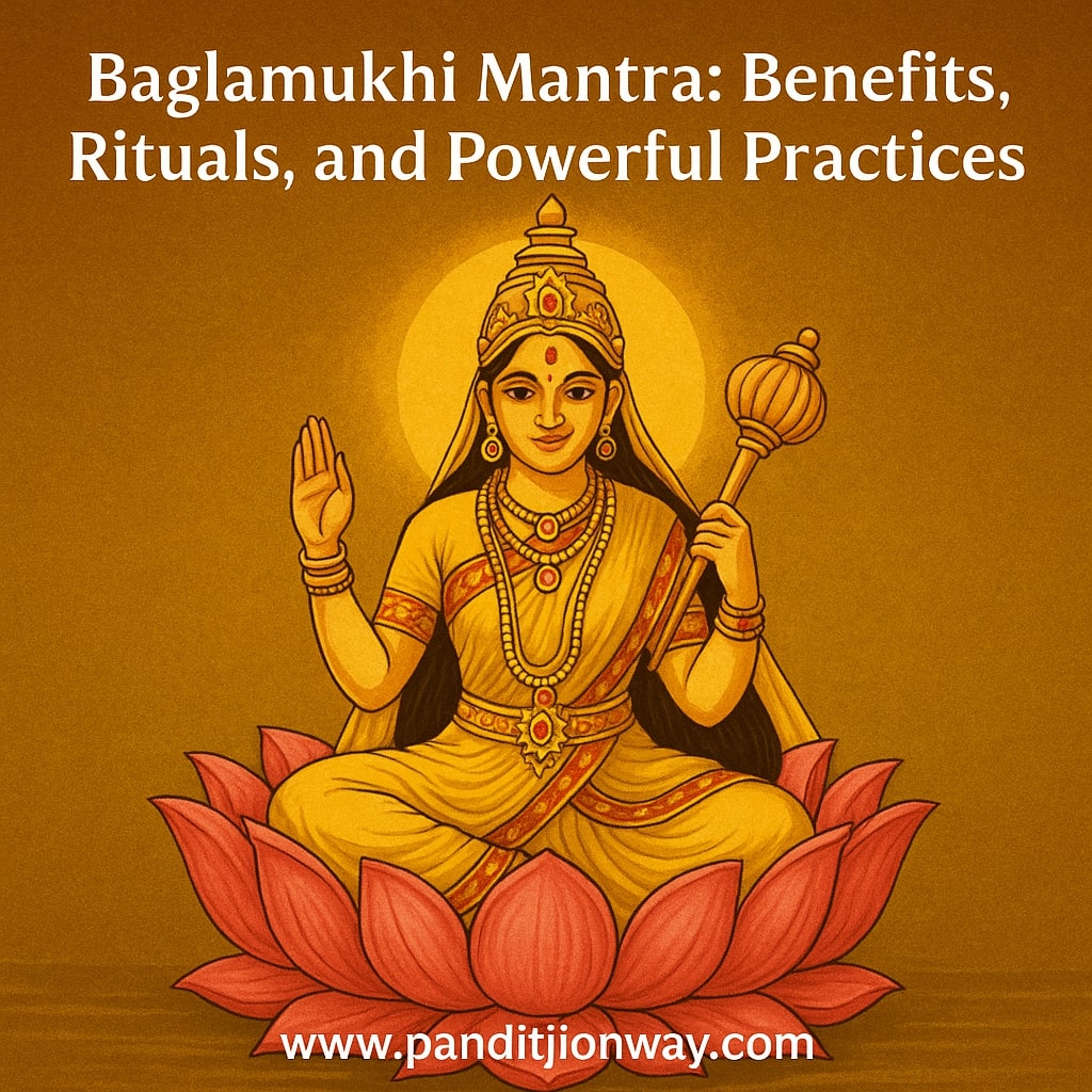 Baglamukhi Mantra Benefits Rituals and Powerful Practices Baglamukhi Mantra: Benefits, Rituals, and Powerful Practices