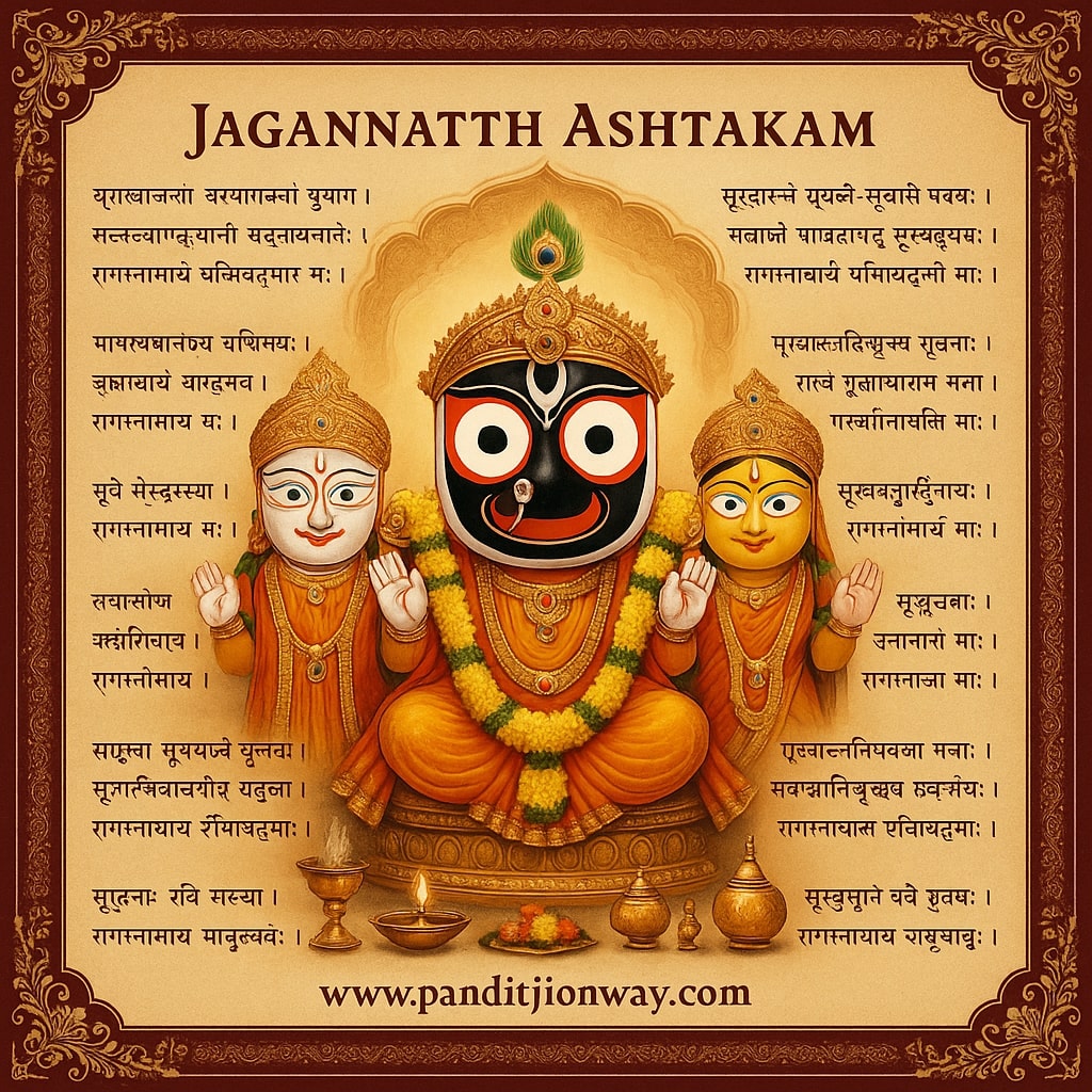 You are currently viewing Jagannath Ashtakam (श्री जगन्नाथ अष्टकम्) | Stotra Path