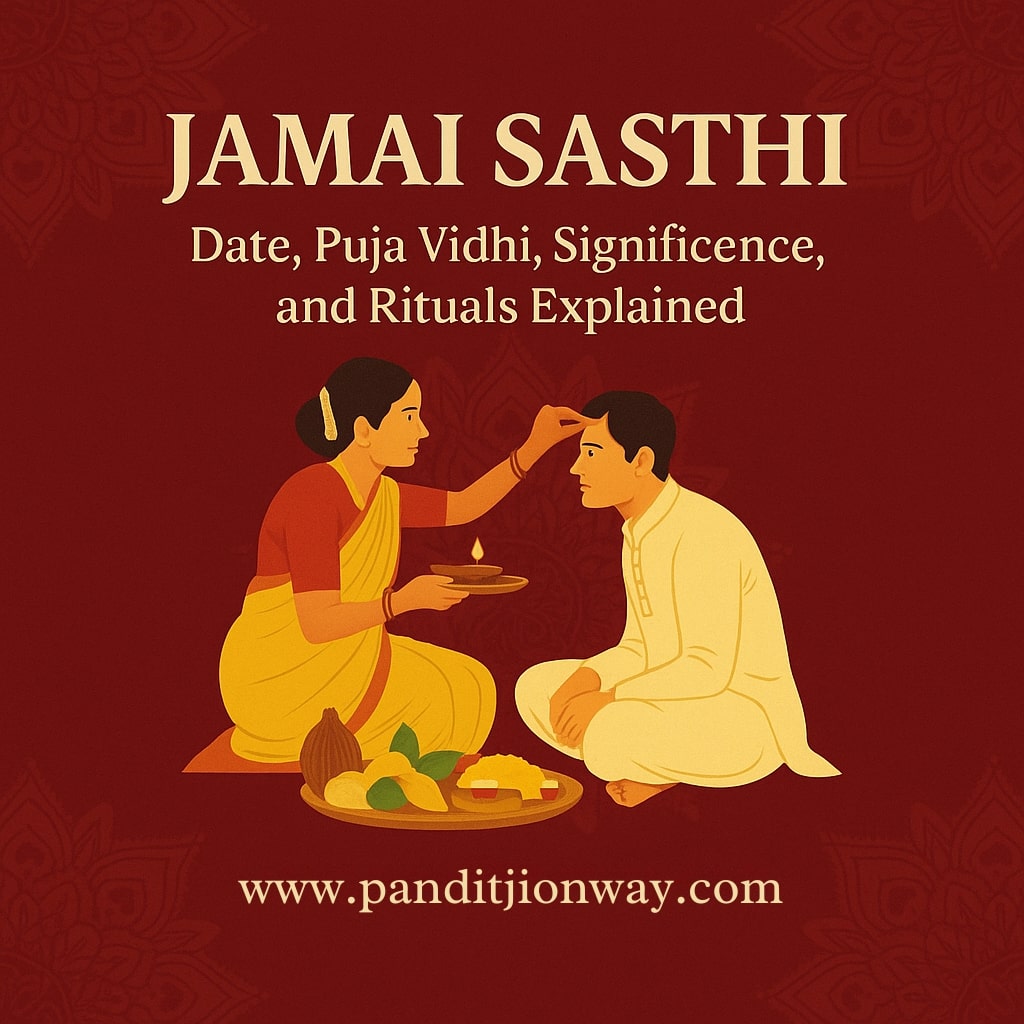 You are currently viewing Jamai Sasthi 2025: Date, Puja Vidhi, Significance, and Rituals Explained