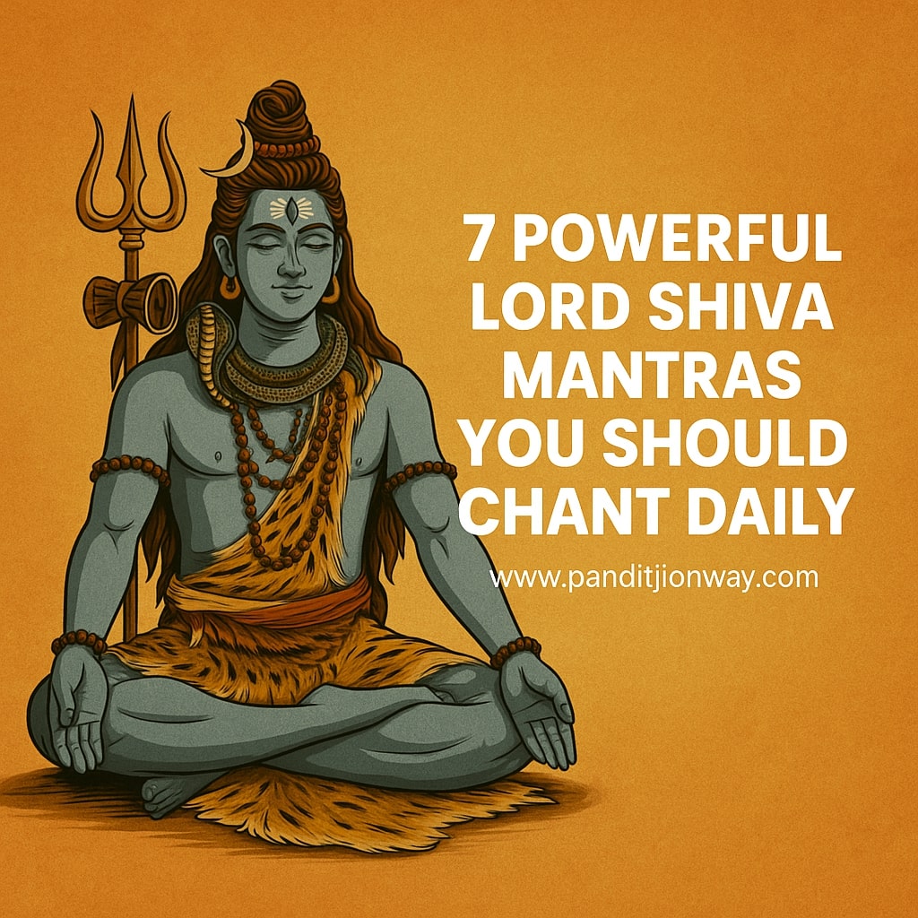 You are currently viewing 7 Powerful Lord Shiva Mantras You should Chant Daily