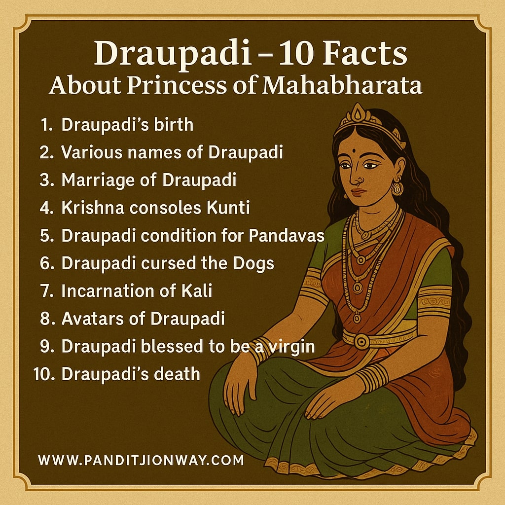 Draupadi – 10 Facts About Princess of Mahabharata Draupadi – 10 Facts About Princess of Mahabharata
