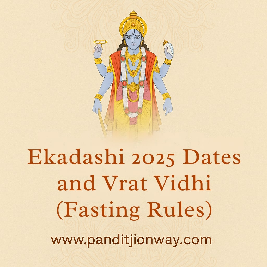 Ekadashi 2025 Dates and Vrat Vidhi Fasting Rules Ekadashi 2025 Dates and Vrat Vidhi (Fasting Rules)
