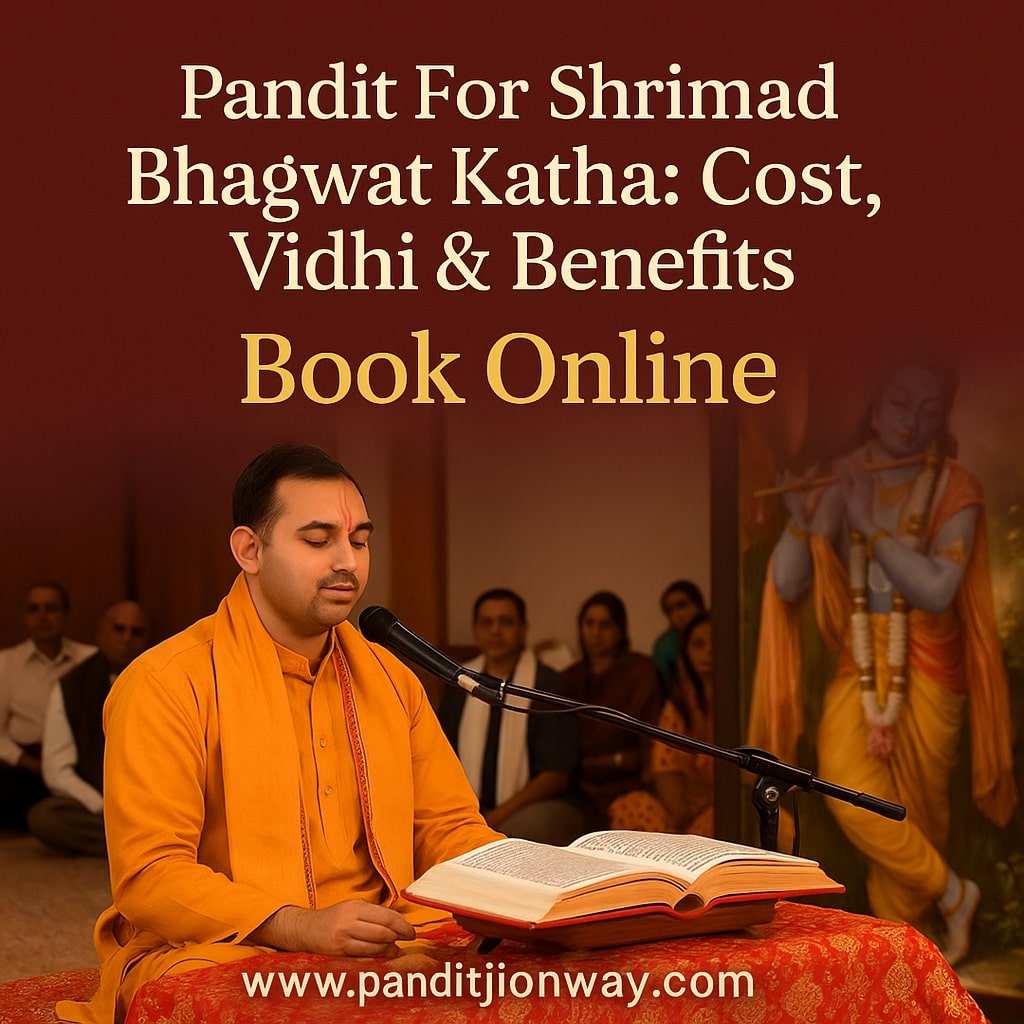 You are currently viewing Pandit For Shrimad Bhagwat Katha: Cost, Vidhi & Benefits | Book Online