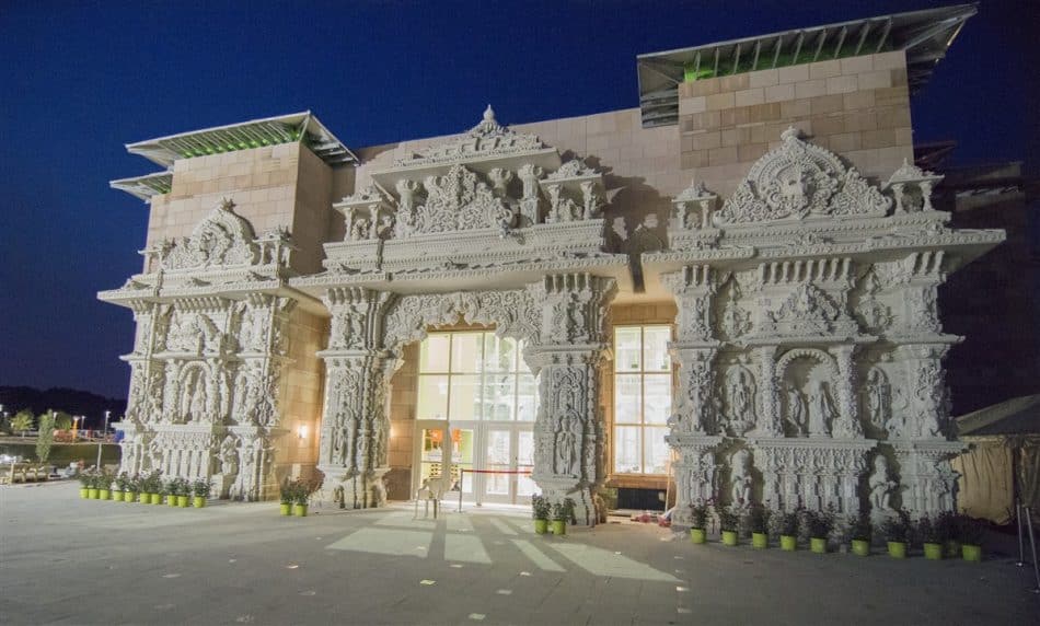 The Akshardham Temple New Jersey The Akshardham Temple, New Jersey