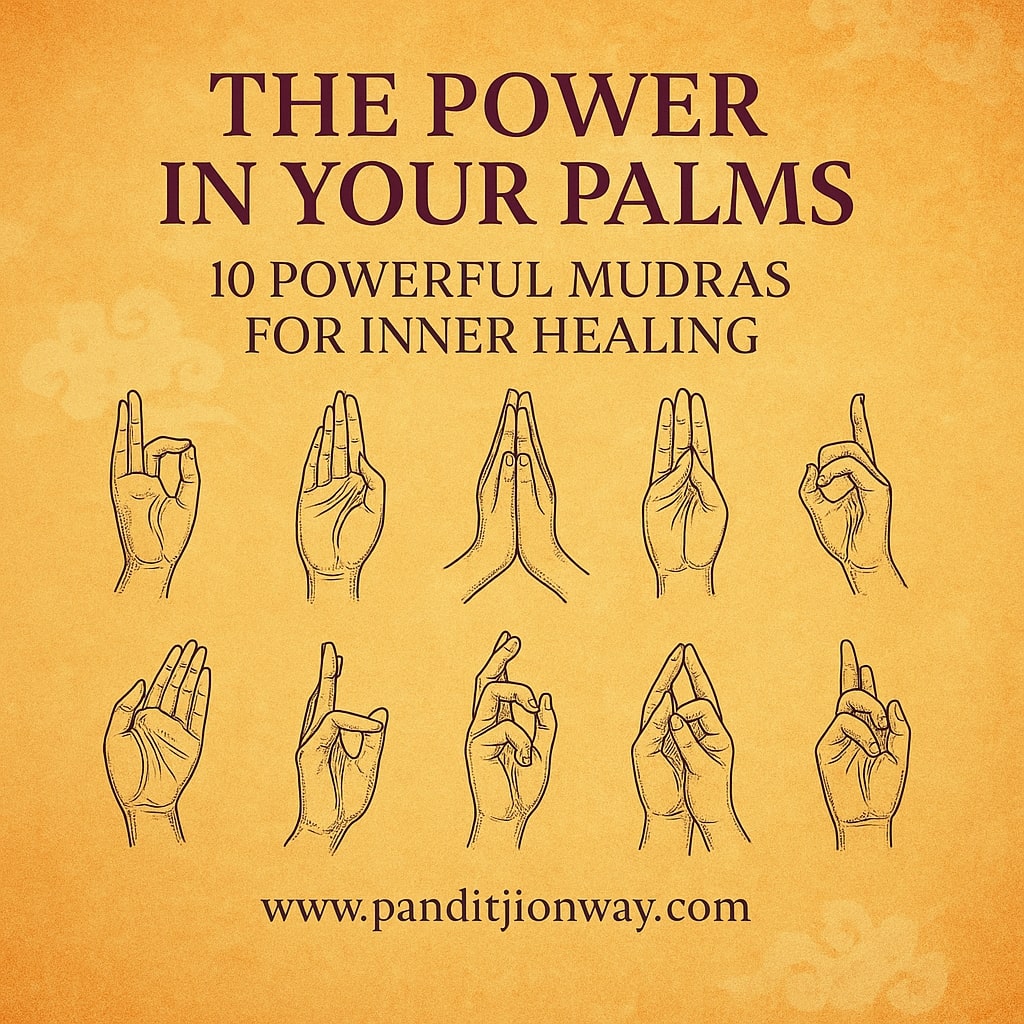 You are currently viewing The Power in Your Palms – 10 Powerful Mudras for Inner Healing