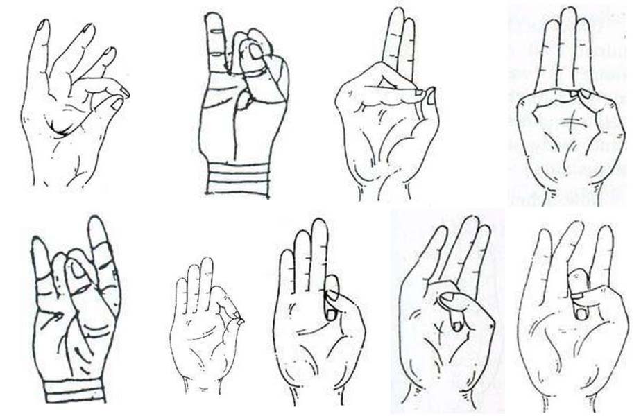 Healing power mudra