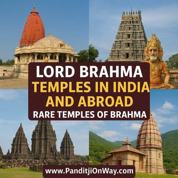 Lord Brahma Temples in India and Abroad – Rare Temples of Brahma