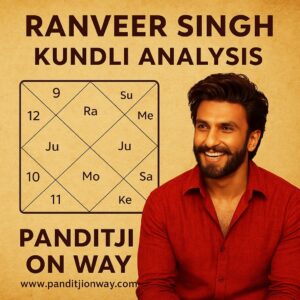 Read more about the article Ranveer Singh Kundli Analysis: Horoscope, Birth Chart, and Astrological Predictions
