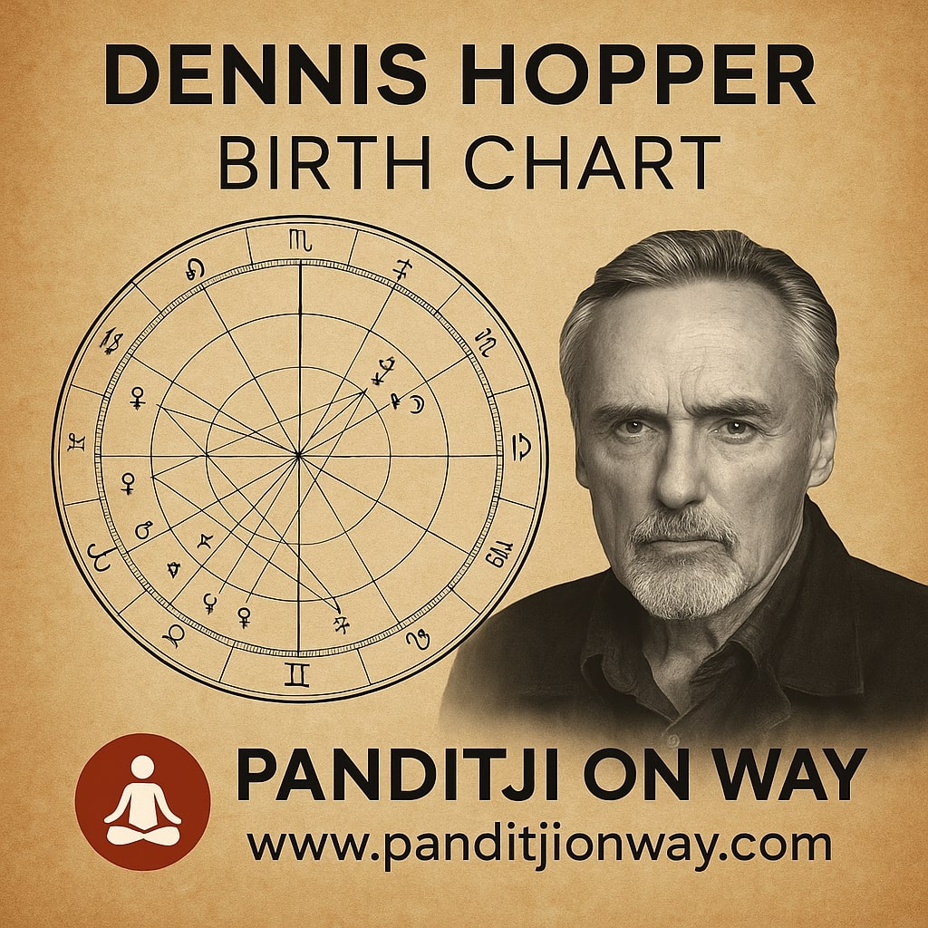 You are currently viewing Dennis Hopper Birth Chart – The Maverick of Hollywood