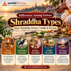 Difference Among Various Shraddha Types Nitya Naimittika Kamya Vriddhi Parvana
