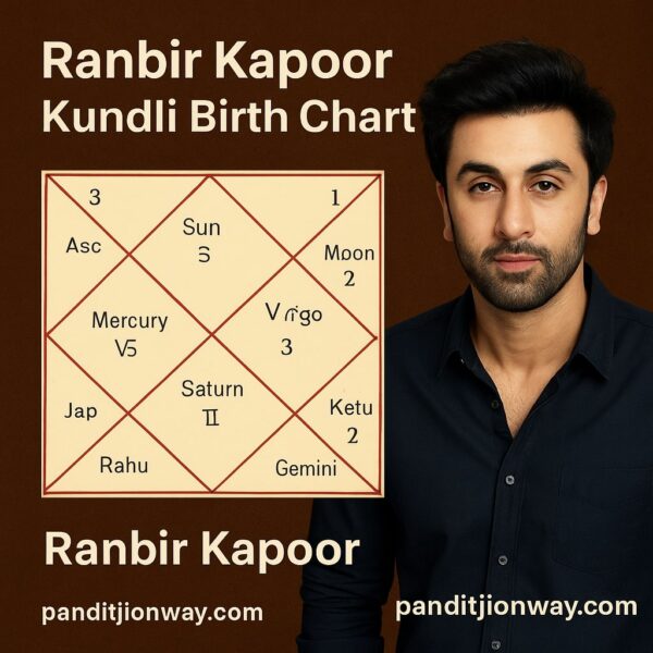Ranbir Kapoor Kundli Birth Chart Celebrity Horoscope Analysis