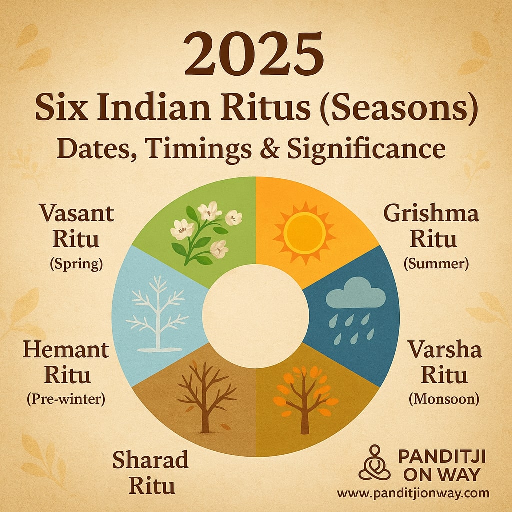 You are currently viewing 2025 Six Indian Ritus (Seasons) – Dates, Timings & Significance