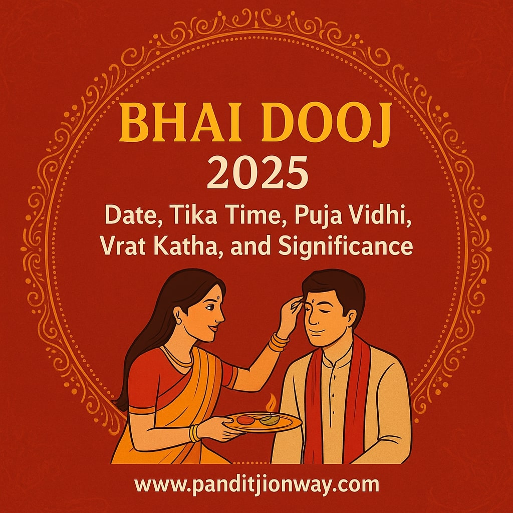 Bhai Dooj 2025 Date Tika Time Puja Vidhi Vrat Katha and Significance Bhai Dooj 2025 Date, Tika Time, Puja Vidhi, Vrat Katha, and Significance