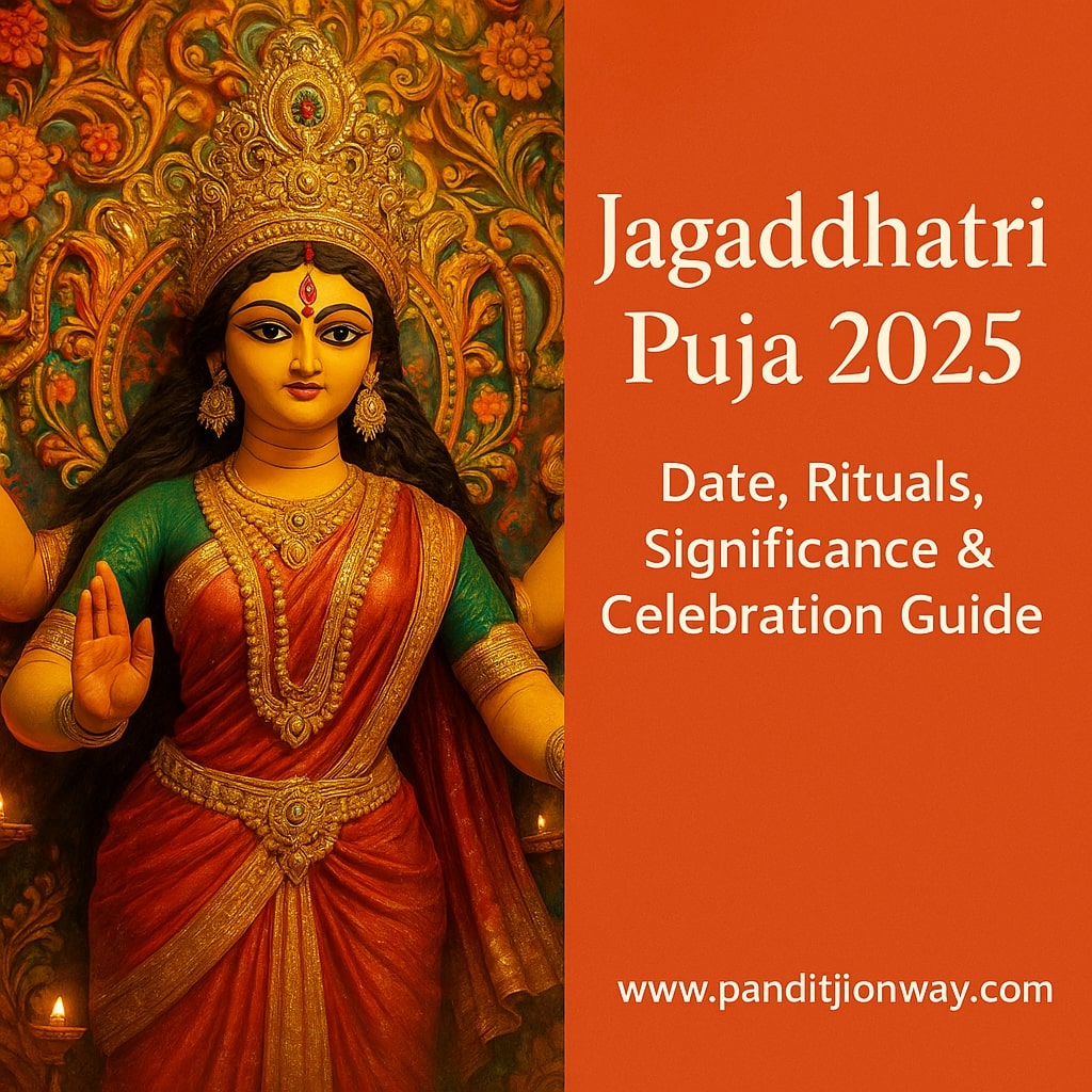 You are currently viewing Jagaddhatri Puja 2025: Date, Rituals, Significance & Celebration Guide