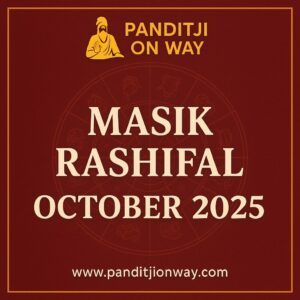 Read more about the article Masik Rashifal October 2025 – Monthly Horoscope Predictions for All Rashis