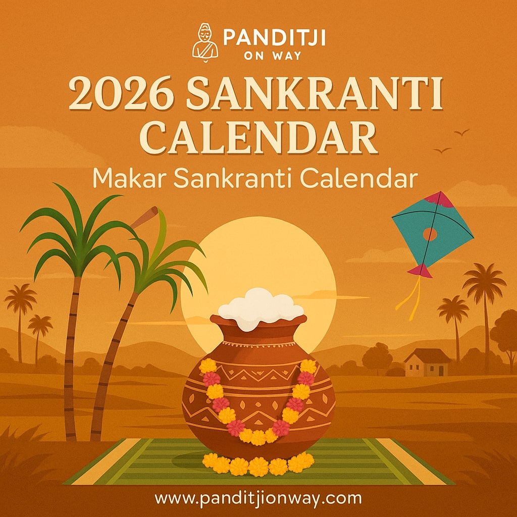 2026 Sankranti Calendar 2026 Sankranti Calendar - Panditji on way