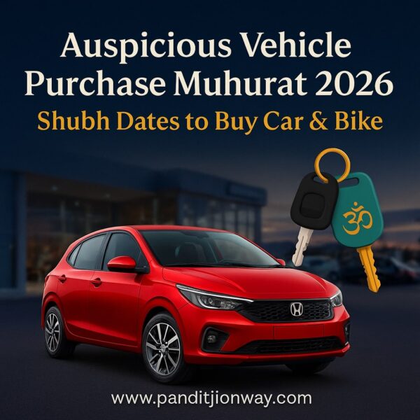 Auspicious Vehicle Purchase Muhurat 2026 | Shubh Dates to Buy Car & Bike