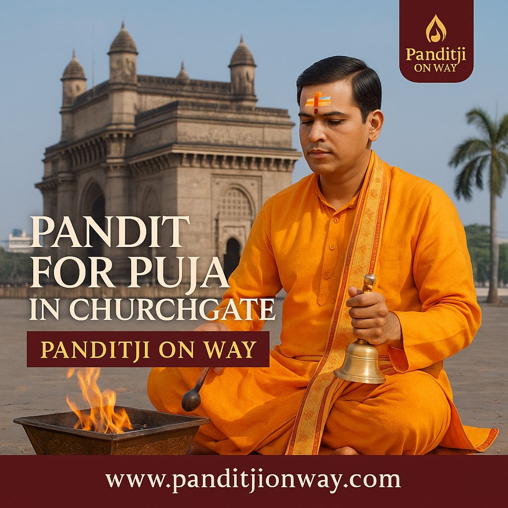 Pandit for Puja in Churchgate Pandit for Puja in Churchgate - Panditji on way