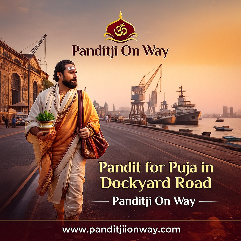Pandit for Puja in Dockyard Road Panditji on way Pandit for Puja in Dockyard Road -Panditji on way