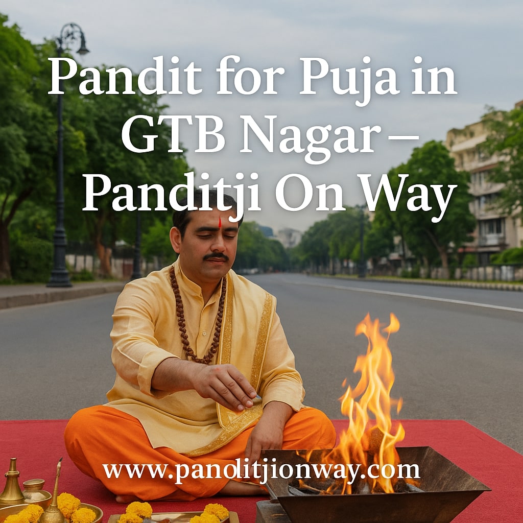 Pandit for Puja in GTB Nagar, Mumbai - Panditji on way