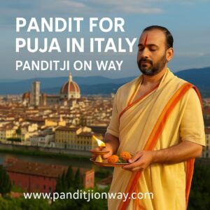 Pandit for Puja in Italy - Panditji on way