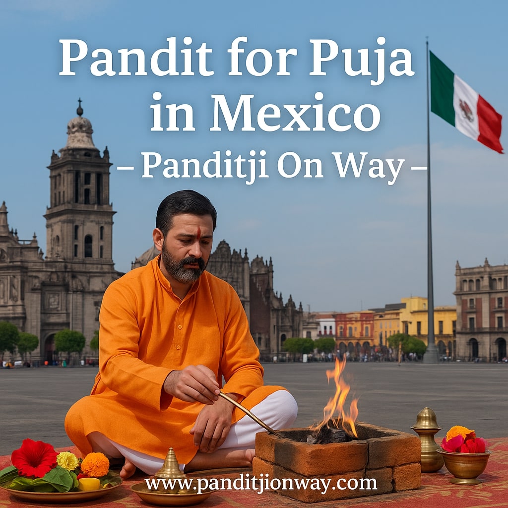 Pandit for Puja in Mexico Panditji on way Pandit for Puja in Mexico - Panditji on way