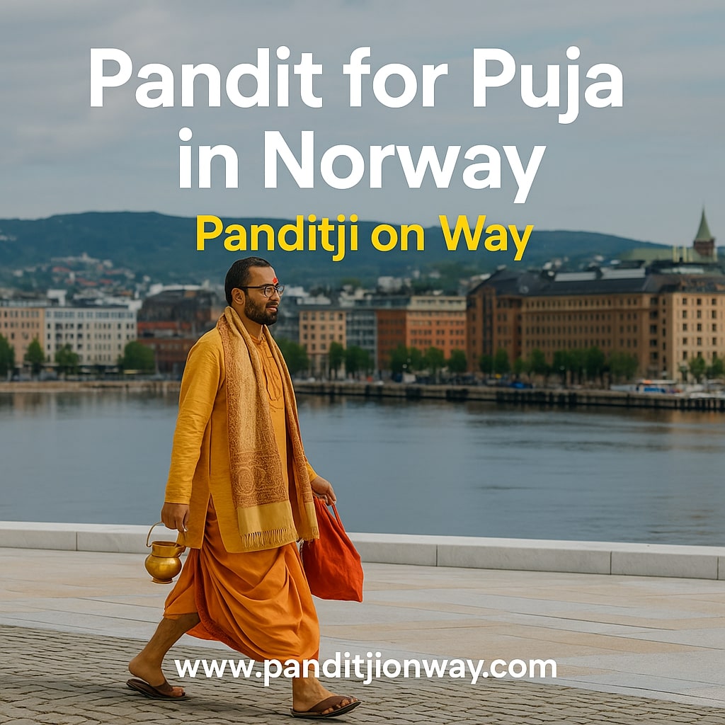 Pandit for Puja in Norway Pandit for Puja in Norway - Panditji on way