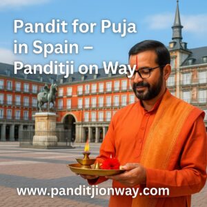 Pandit for Puja in Spain - Panditji on way