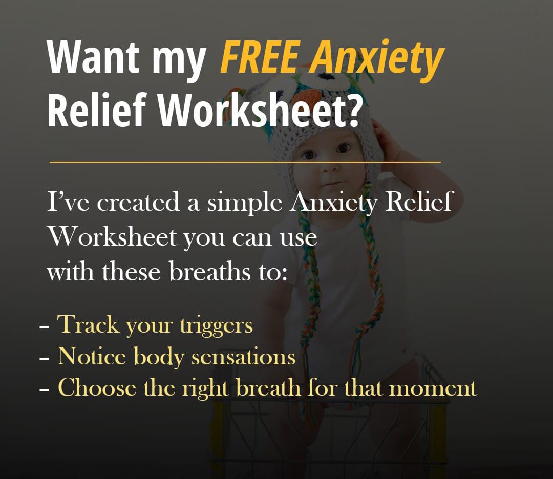 Want my FREE Anxiety Relief Worksheet