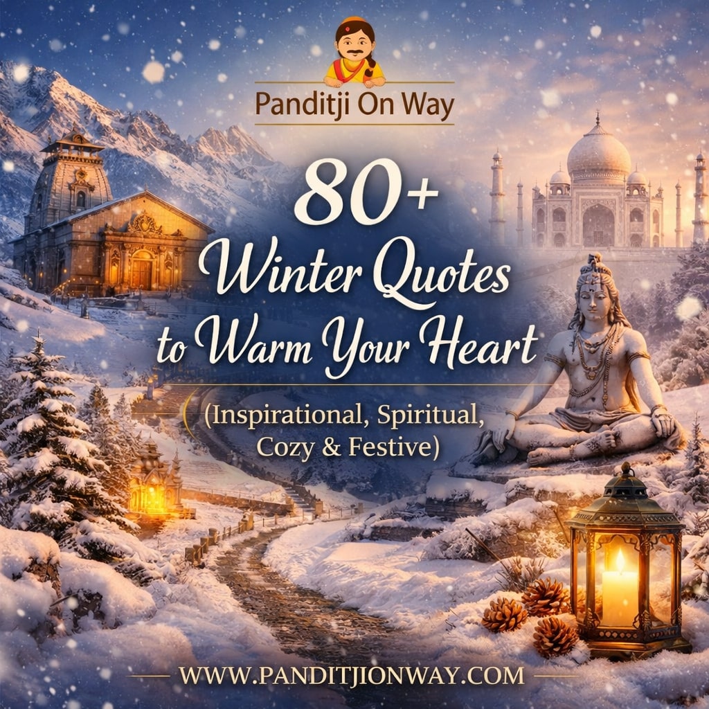You are currently viewing 80+ Winter Quotes to Warm Your Heart | Inspirational, Spiritual