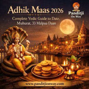 Read more about the article Adhik Maas 2026: Complete Vedic Guide to Date, Muhurat, 33 Malpua Daan