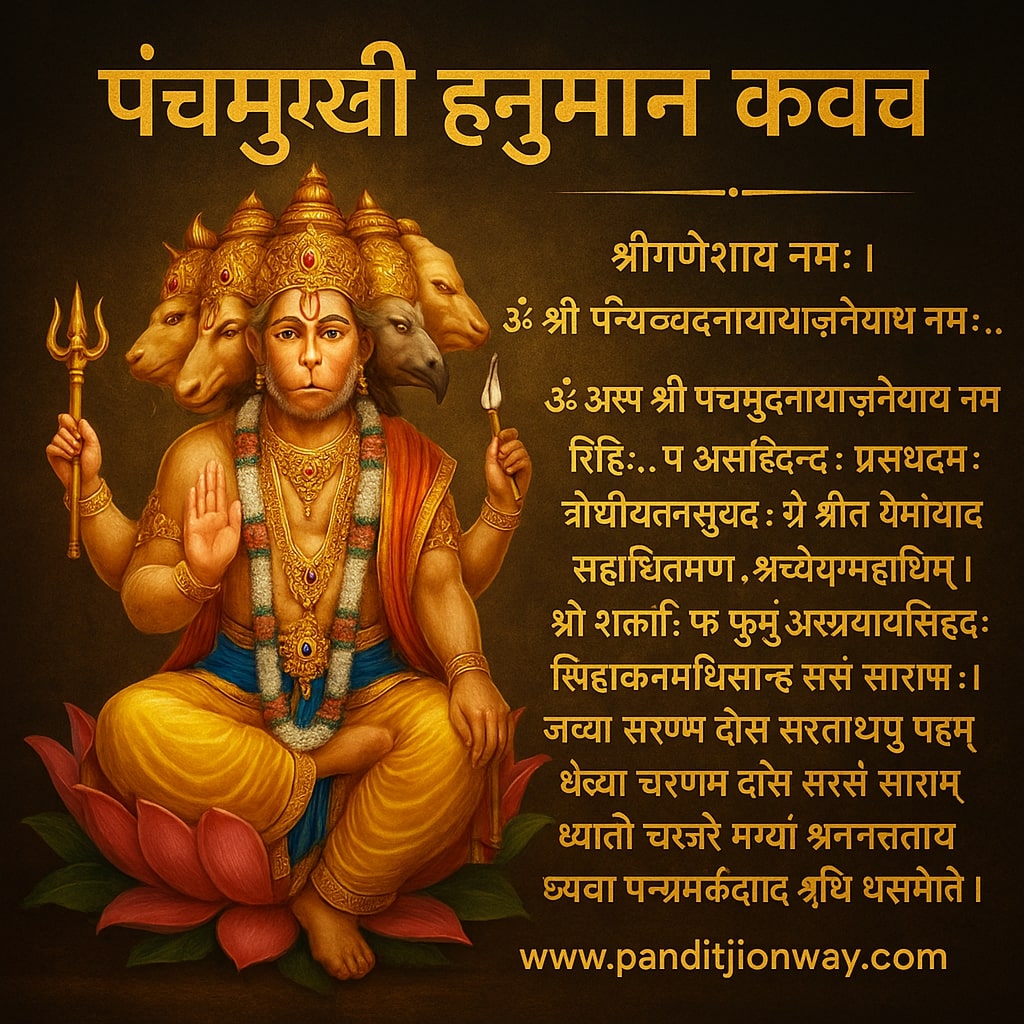 Full Panchmukhi Hanuman Kavach Full Panchmukhi Hanuman Kavach