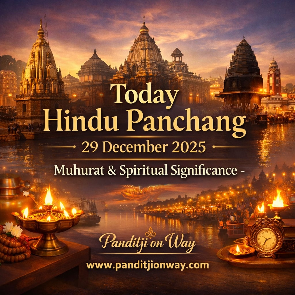 Hindu Panchang – 29 December 2025 Hindu Panchang 29 December 2025
