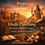 Hindu Panchang 01 January 2026 (Thursday | गुरुवार) | Benefits, Muhurat & Spiritual