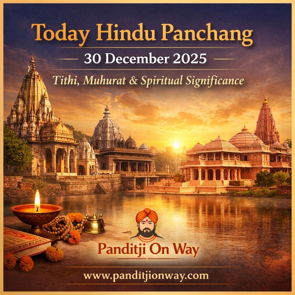 You are currently viewing Today Hindu Panchang – 30 December 2025 | Tithi, Muhurat & Spiritual Significance