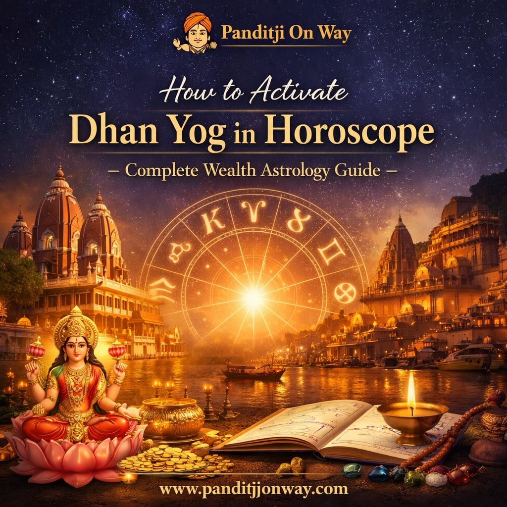 You are currently viewing How to Activate Dhan Yog in Horoscope – Complete Wealth Astrology Guide